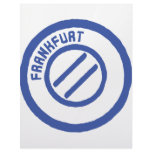 Frankfurt stamp letterhead design