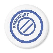 Frankfurt stamp magnets