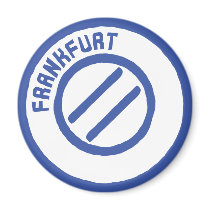 Frankfurt stamp magnets