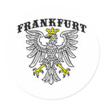 Frankfurt Round Sticker