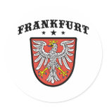 Frankfurt Round Stickers