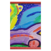 Frankie's Car Personalized Stationery