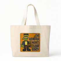 Frankinstien Trick or Treat Bag by wislander Frankinstien Trick or Treat Bag