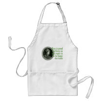 Franklin Beer Quote Aprons
