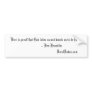 Franklin Bumper Stickers