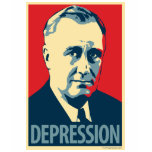 Franklin D. Roosevelt - Depression: OHP Ladies Top T-shirts
