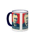 Franklin D. Roosevelt - Depression: OHP Mug