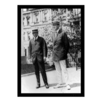 Franklin D. Roosevelt with Gov. James Cox 1920 posters