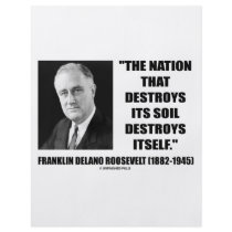 Franklin Delano Roosevelt Nation Destroys Its Soil flyers by unfinishedpolis Franklin Delano Roosevelt Nation Destroys Its Soil flyers