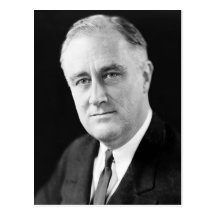 Franklin Delano Roosevelt Post Card