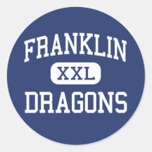 Franklin Dragons Middle Reisterstown Stickers