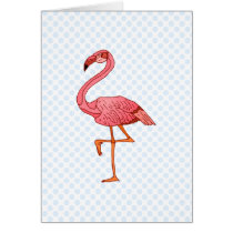Franklin Flamingo Card