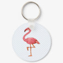 Franklin Flamingo keychains