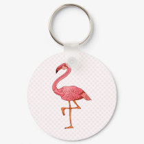 Franklin Flamingo keychains