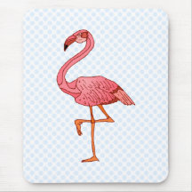 Franklin Flamingo Mouse Pad