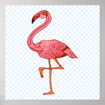 Franklin Flamingo Posters