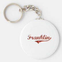 Franklin Indiana Classic Design Key Chains