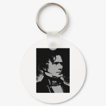 Franklin Pierce silhouette keychains