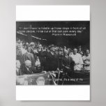 Franklin Roosevelt baseball poster posters