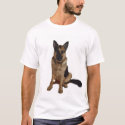 franklin the german shepherd t-shirts