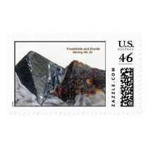 Franklinite and Zincite postage by Minpics Franklinite and Zincite postage