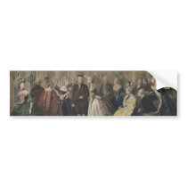 Franklin's Reception at the Court of France Bumper Sticker