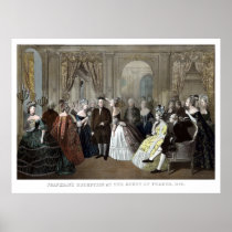 Franklin's Reception At The Court Of France