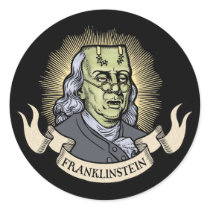 Franklinstein Sticker
