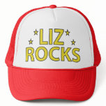 Frank's "Liz Rocks" Hat