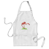 Frannie Flamingo aprons