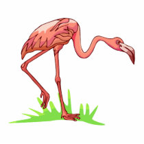 Frannie Flamingo photo sculptures