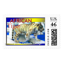 Franqueo AFRICANO del TIGRE