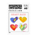 Franqueo del personalizado del amor del ritmo card