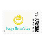 Franqueo feliz del día de madre sellos
