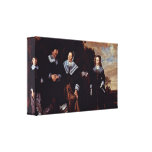 Frans Hals - Family Group in a Landscape Stretched Canvas Prints