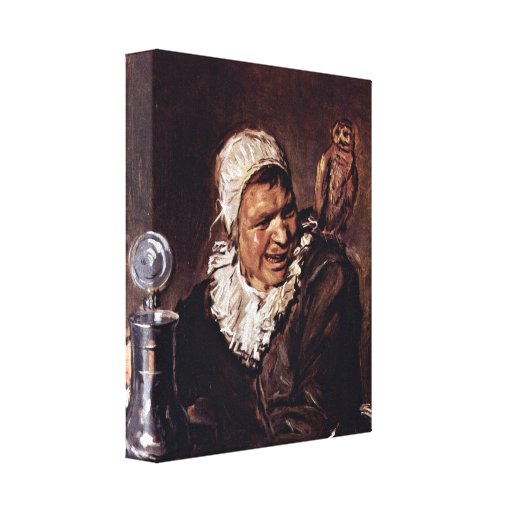 Frans Hals - Malle Babbe Stretched Canvas Prints