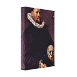 Frans Hals - Portrait of a man Gallery Wrap Canvas