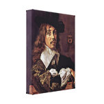 Frans Hals - Portrait of Willem Coymans Canvas Prints