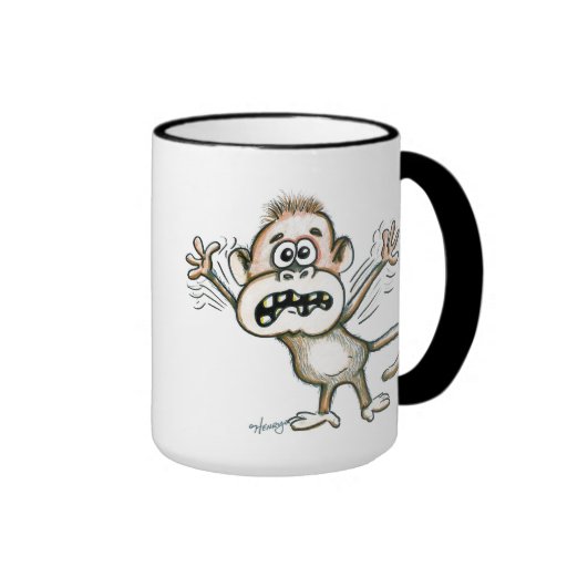frantic monkey coffee mug zazzle frantic monkey coffee mug zazzle