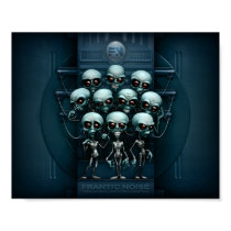 Frantic Noise Print by z1priano Frantic Noise Print