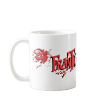 "Frantic Undead" 11oz Splatter Logo Mug White by franticundead "Frantic Undead" 11oz Splatter Logo Mug White