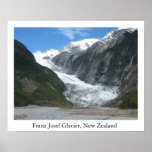 Franz Josef Glacier, New Zealand posters