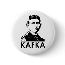 Franz Kafka Pinback Button