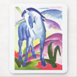 Franz Marc - Blue Horse I 1911 Equine Equestrian mousepads