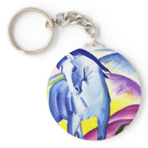 Franz Marc - Blue Horse I Keychain