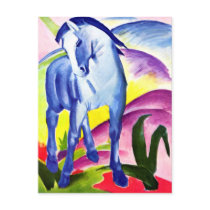 Franz Marc - Blue Horse I Postcard