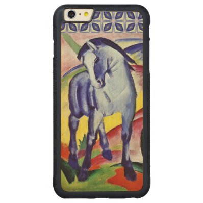 Franz Marc Blue Horse Vintage Fine Art Painting Carved® Maple iPhone 6 Plus Bumper Case