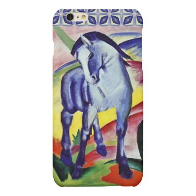 Franz Marc Blue Horse Vintage Fine Art Painting Matte iPhone 6 Plus Case