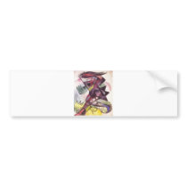 Franz Marc - Caliban Tempest Shakespeare 1914 Bumper Stickers