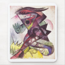 Franz Marc - Caliban Tempest Shakespeare 1914 Mousepads